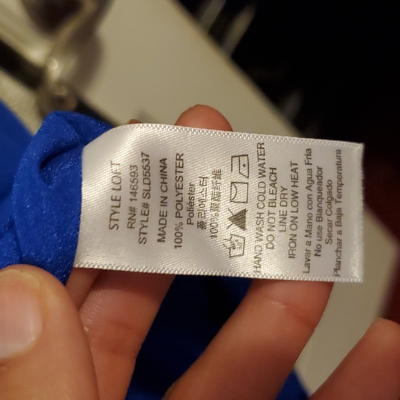 EUC Deep Royal Blue Dress - Picture 11 of 13